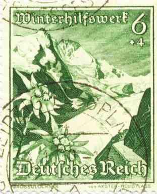Briefmark Deutsches Reich "Winterhilfswerk"